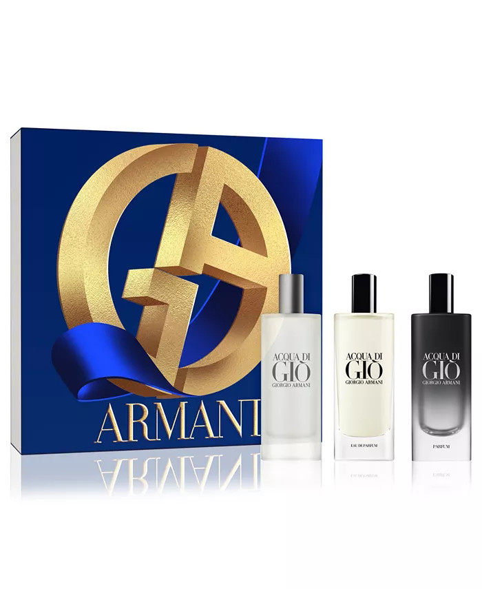 Men's 3-Pc. Acqua di Giò Fragrance Gift Set | Macy's