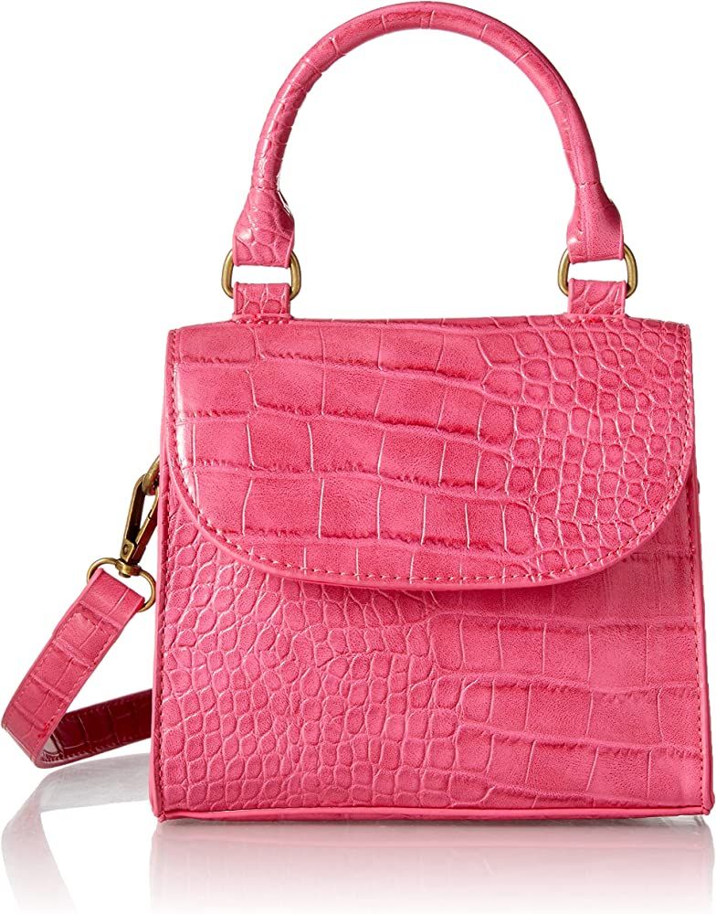 The Drop Women's Diana Top Handle Crossbody Bag, Hot Pink, One Size | Amazon (US)
