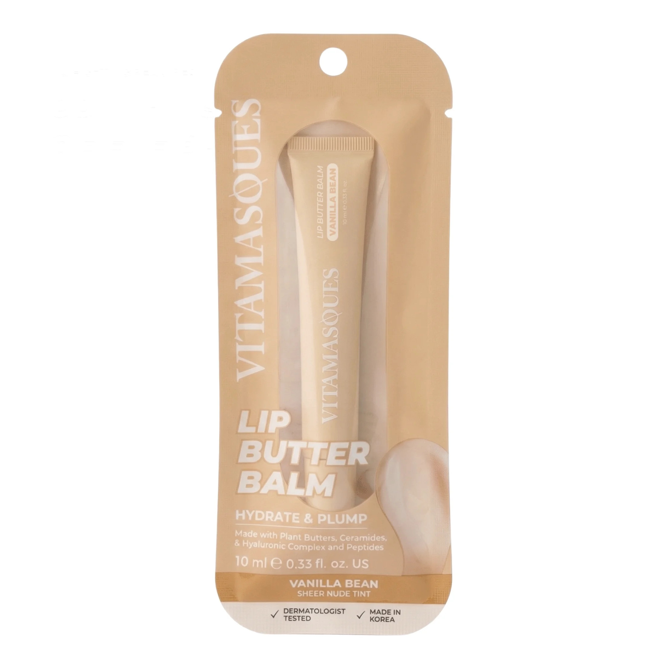 Vitamasques Lip Butter Balm, Vanilla Bean, 0.33 fl oz | Walmart (US)