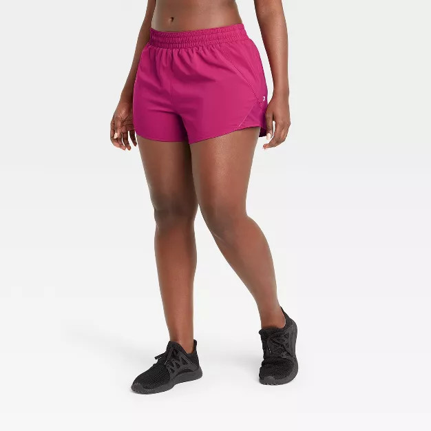 Women's Mid-Rise Run Shorts 3" - All in Motion™ | Target