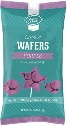 Make'n Mold Vanilla-Flavored Melting Candy Wafers Purple, 12 Ounce | Amazon (US)