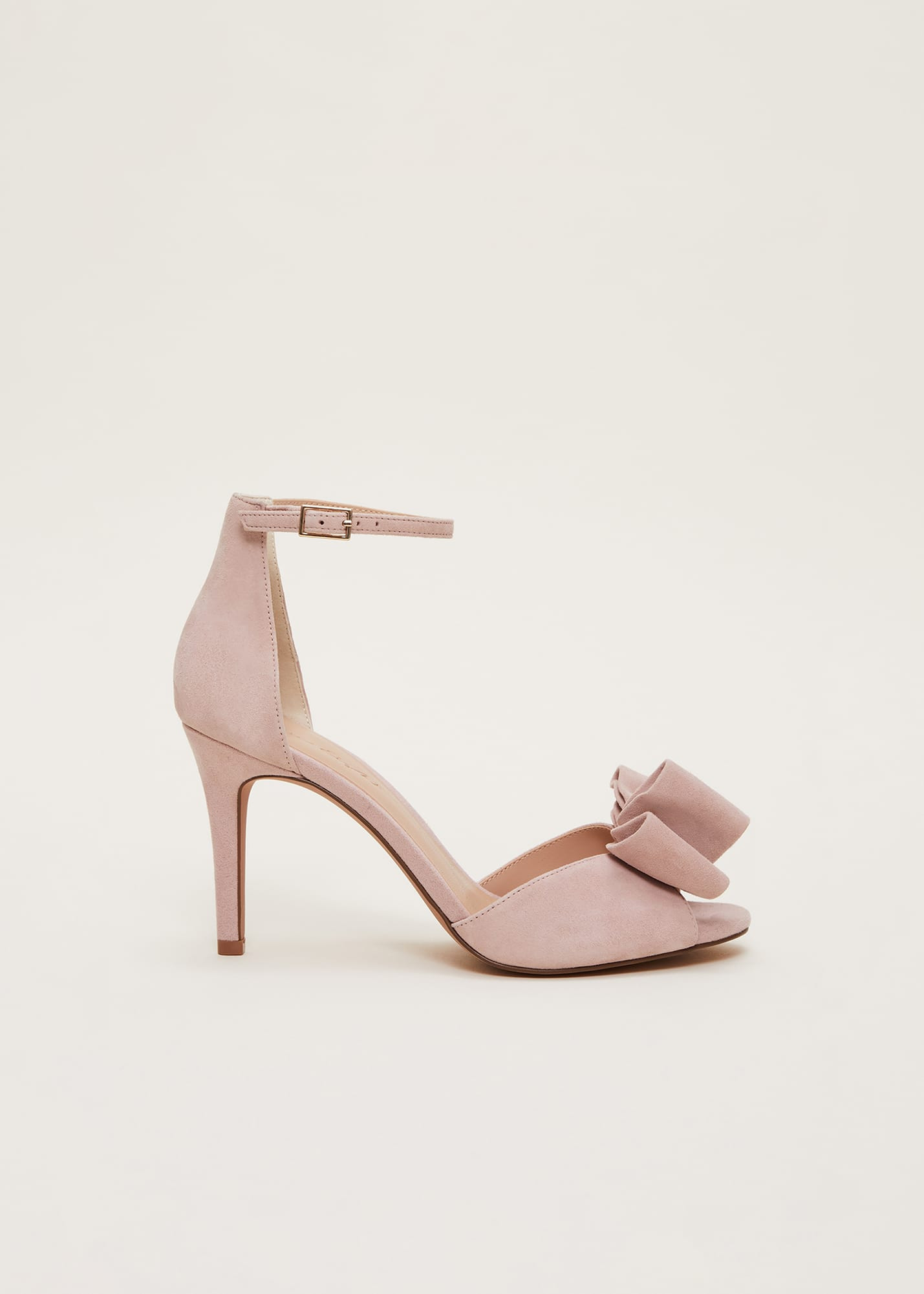 Phase Eight Women's Suede Bow Front Heels | Phase Eight (UK)