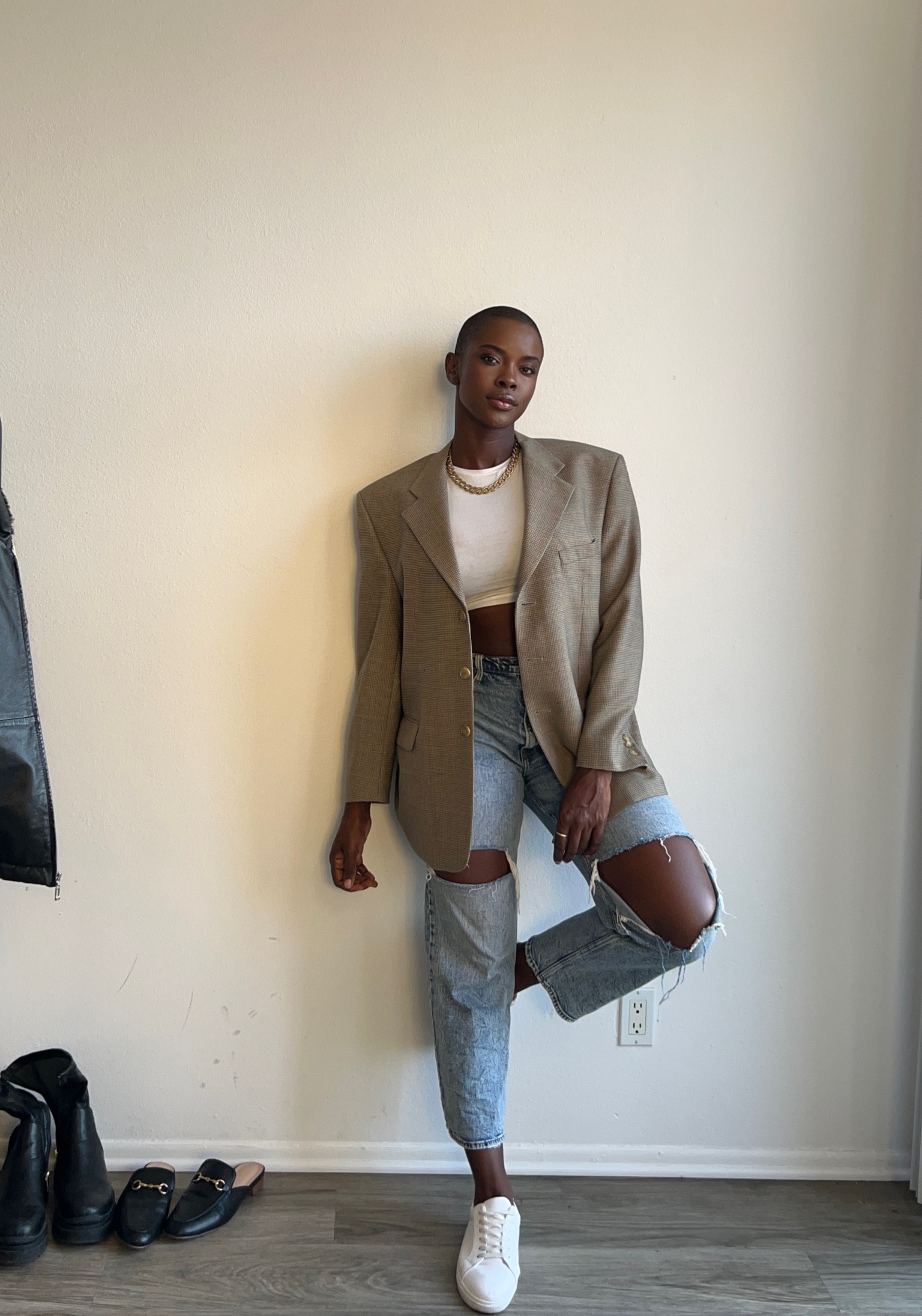 You can wear this look anywhere, I am traveling today, so I decided to switch it up from my typical athleisure wear 💫 but you can wear those to brunch, lunch, coffee, date, or the office if you switch to a regular top 🫶🏾 have fun! 

#LTKSeasonal #LTKcurves #LTKsalealert