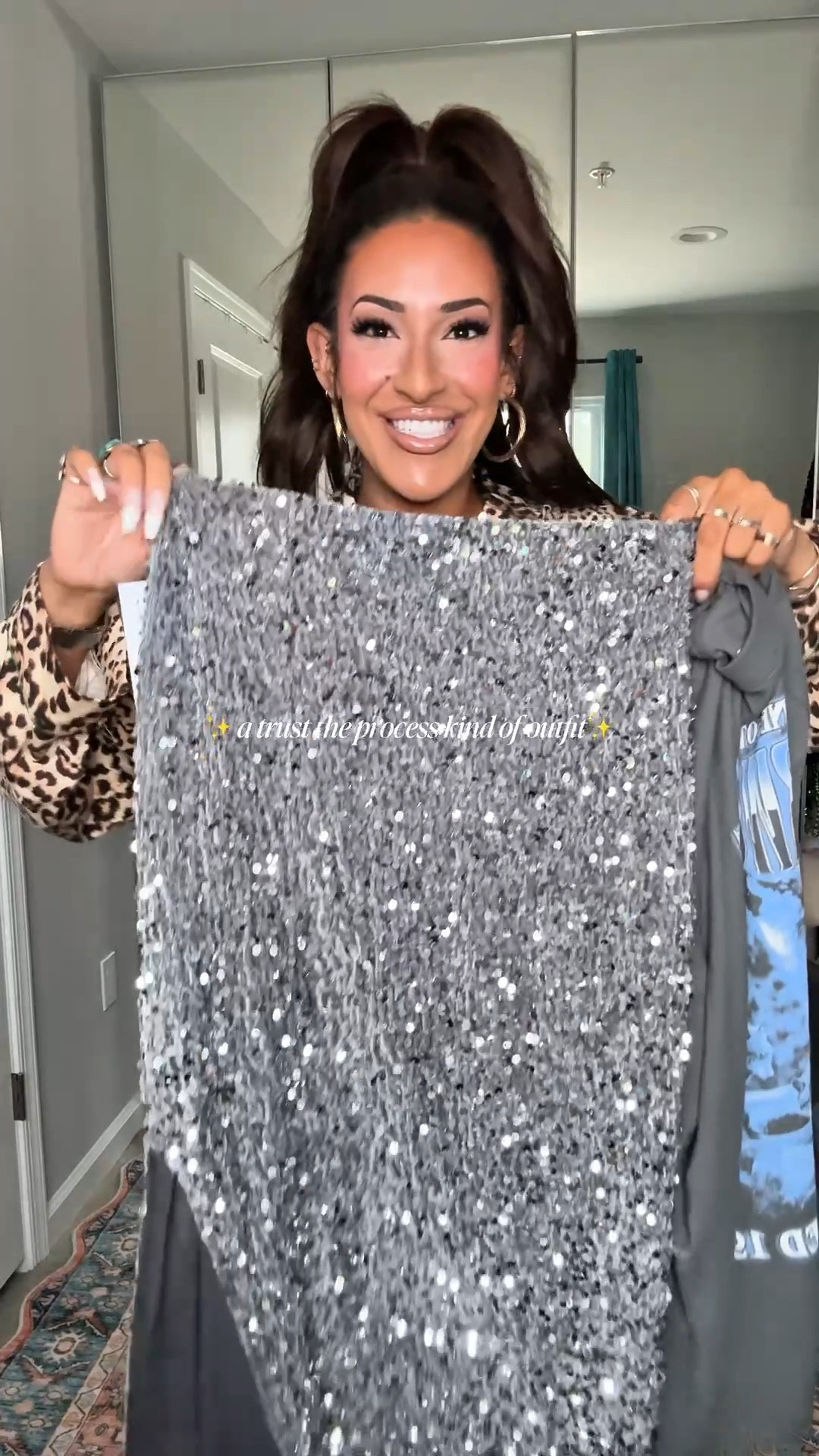 a trust the process kind of outfit!

Sequin skirt - wearing a S
Men’s oversized tee shirt- wearing an XL
Adidas Sneakers
Target sequin denim top - wearing a small

Amazon Sunglasses 

 | 5’4” 150ish pounds, 36C, 31”waist, 41” waist, 8/10 pant


#LTKFindsUnder50 #LTKootd #LTKgrwm