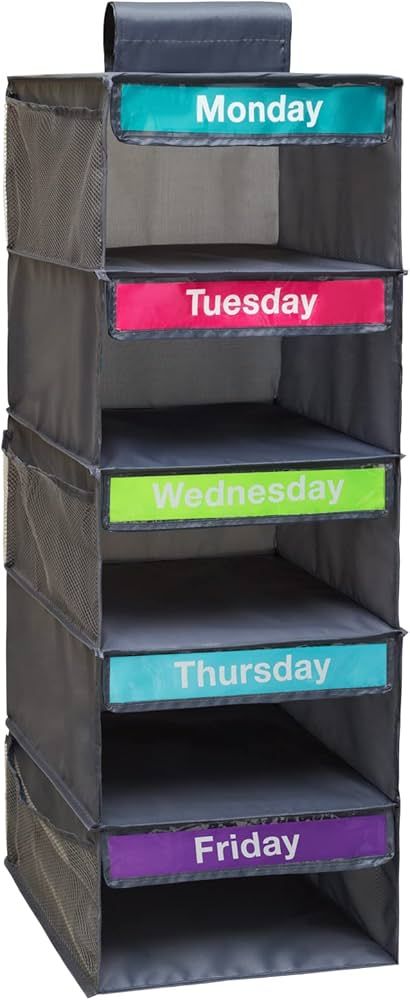 DoveeDosa Weekly Clothes Organizer for Kids-Day of The Week Clothes Organizer for Kids-Kids Daily... | Amazon (US)