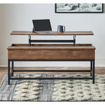 Daronda Lift Top 4 Legs Coffee Table with Storage | Wayfair North America