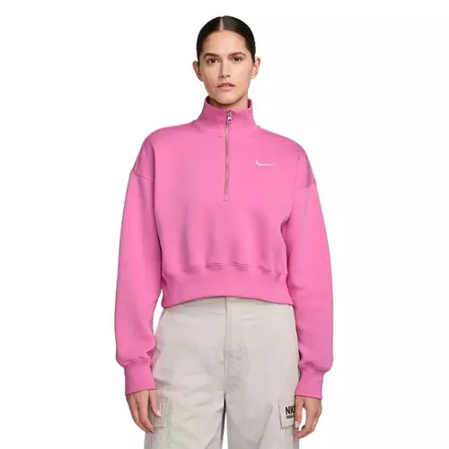 Women's Nike Phoenix Fleece Long Sleeve 1/2 Zip | Scheels Sports