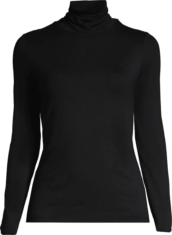 Lightweight Jersey Long Sleeve Turtleneck | Nordstrom