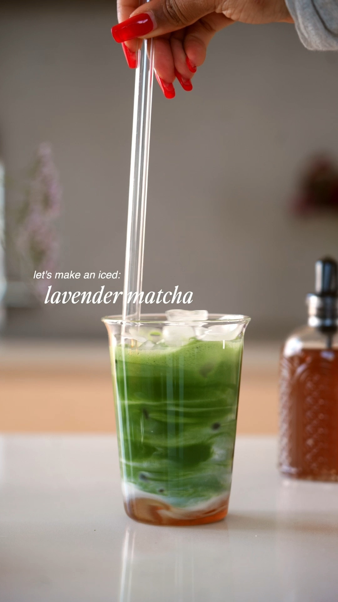 the recipe: 
1 cup cane sugar 
1 cup water 
4tbsp lavender buds 
2tbsp light blue agave

bring ingredients to a low boil for about 3-5 minutes

let cool for 30 minutes, then pour mixture over strainer 

store in the fridge for up to 7 days—enjoy! 

✨ matcha: shirakawa blend @kettltea 


#LTKHome