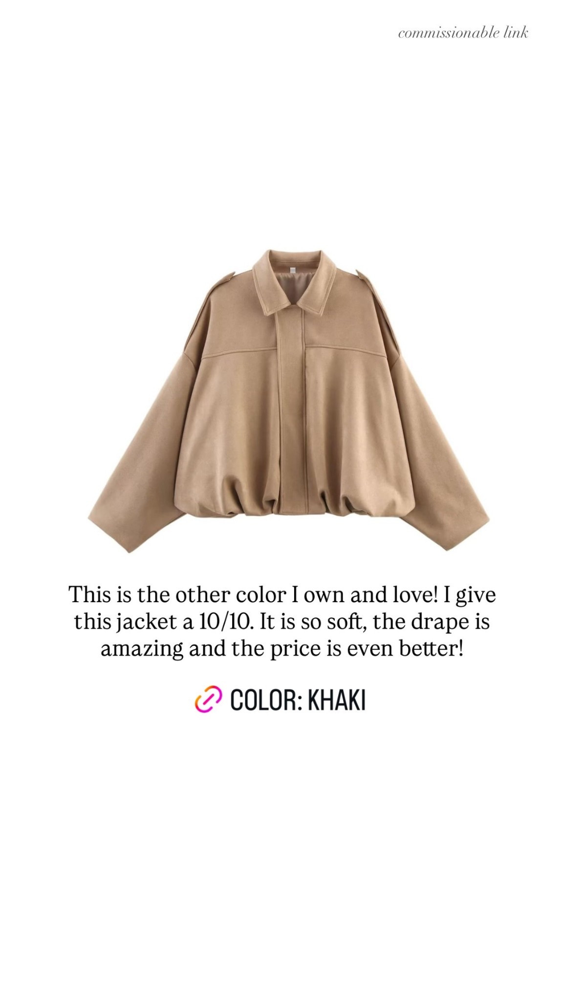 This is the other color I own and love! I give this jacket a 10/10. It is so soft, the drape is amazing and the price is even better!

#LTKBeauty #LTKStyleTip #LTKSeasonal