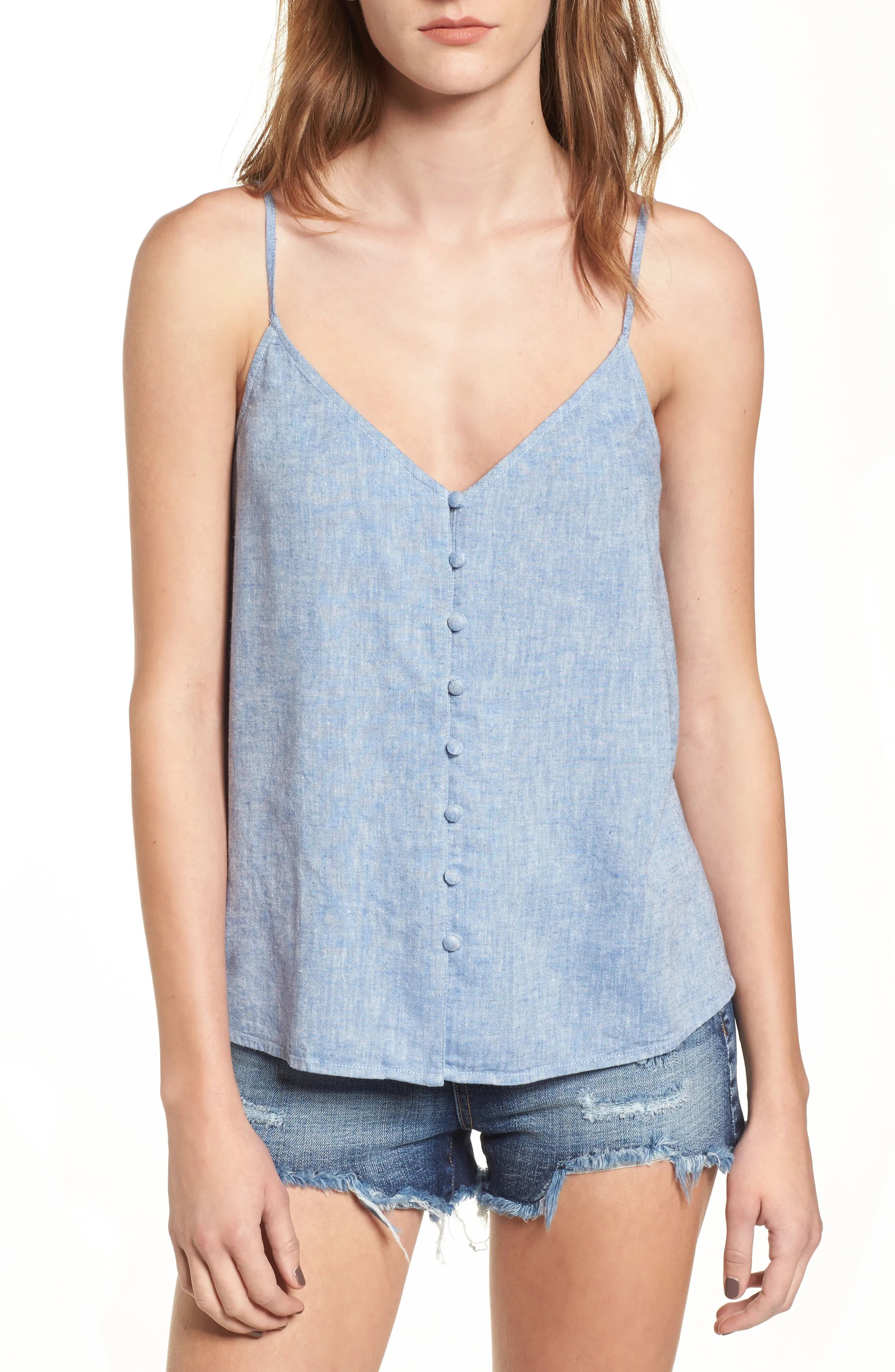 Button Front Camisole | Nordstrom