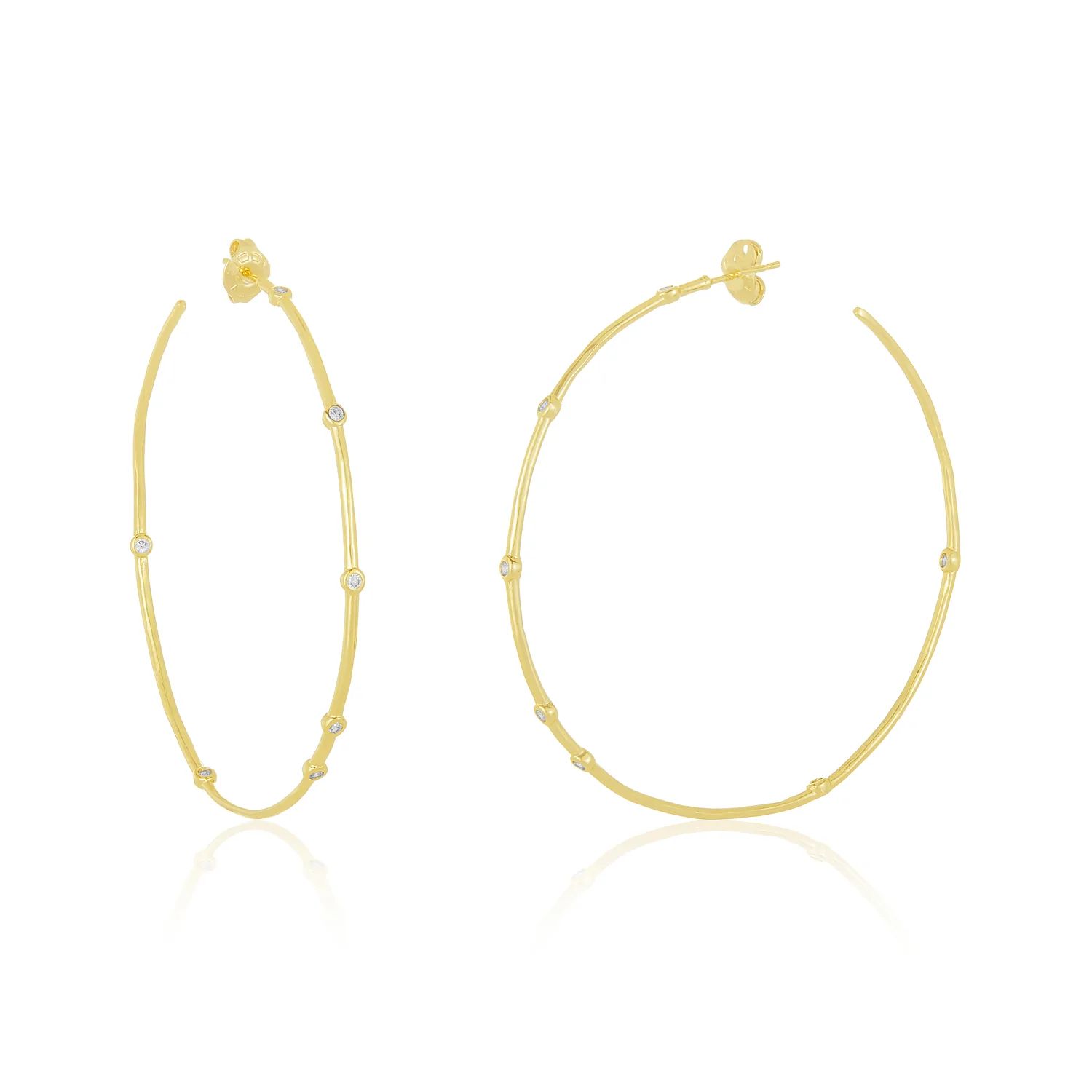 2" Big Ass Hoops | Melinda Maria