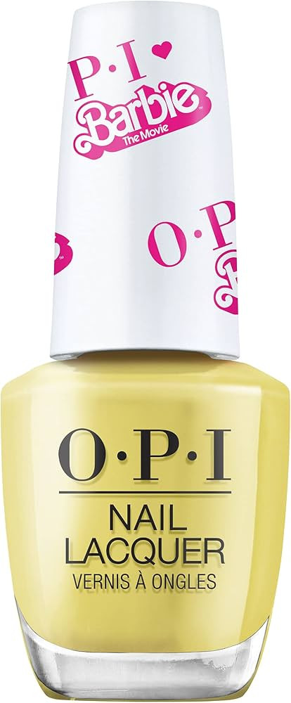 OPI Nail Lacquer, Opaque Crème Finish Yellow Nail Polish, Up to 7 Days of Wear, Chip Resistant &... | Amazon (US)
