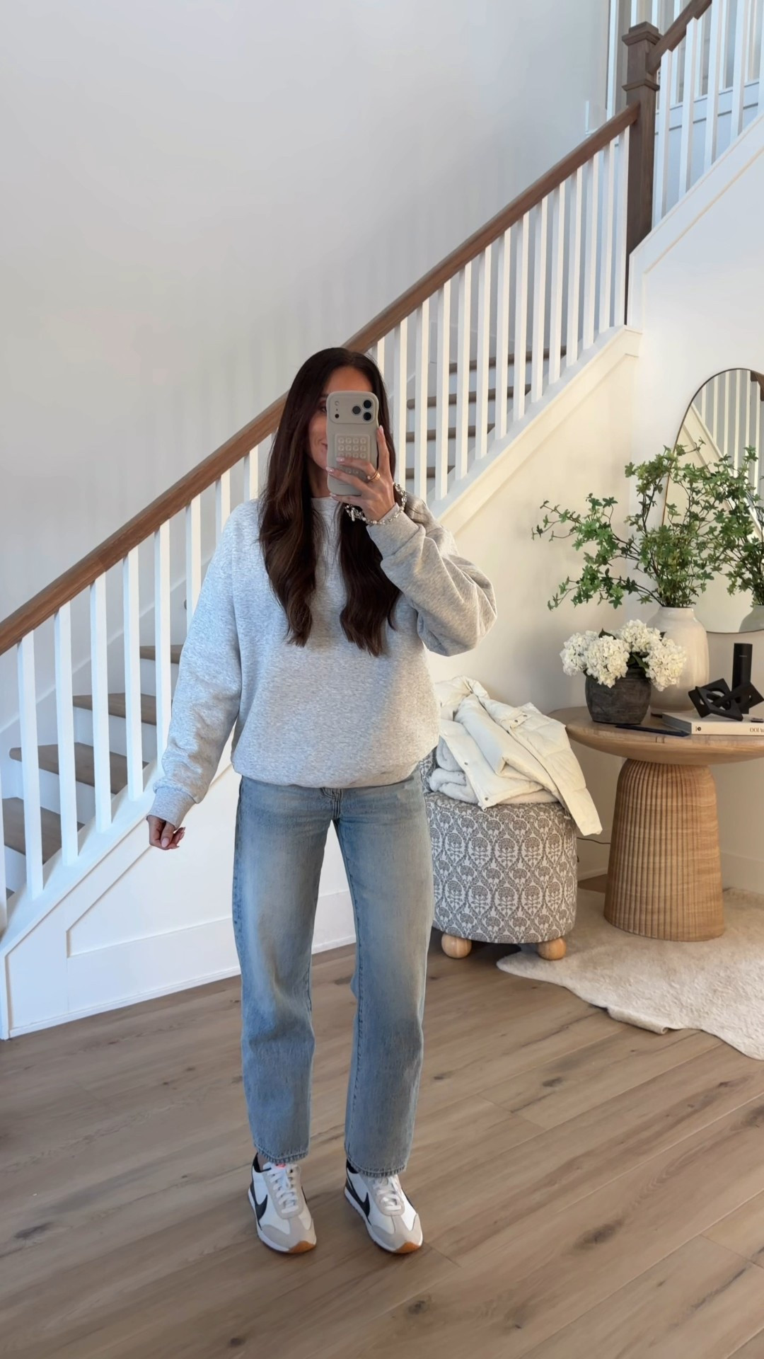 My mos worn jeans, fit tts. Found the sneakers on sale . Sweatshirt fits oversized, I’m in S. Size down in vest, it’s a free people look for less from Amazon I’m in xs 

#LTKootd #LTKgrwm #LTKdayinmylife