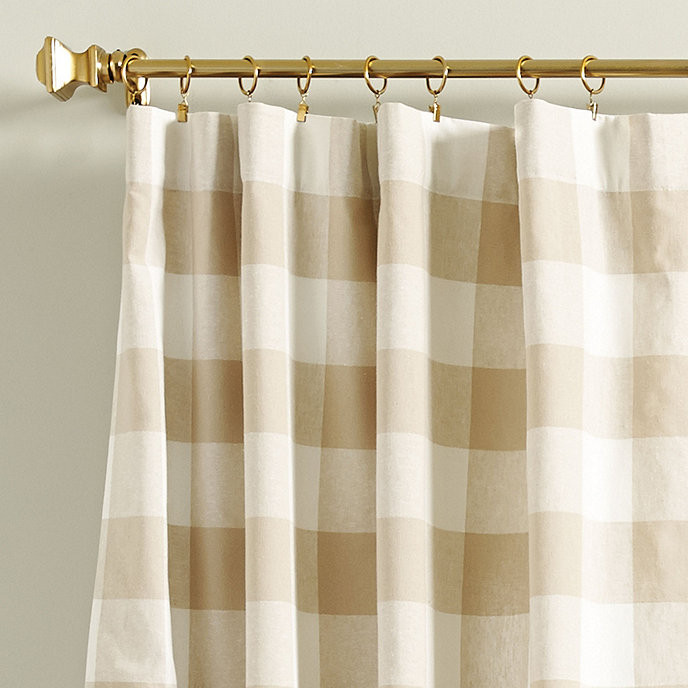 Buffalo Check Drapery Panel | Ballard Designs, Inc.