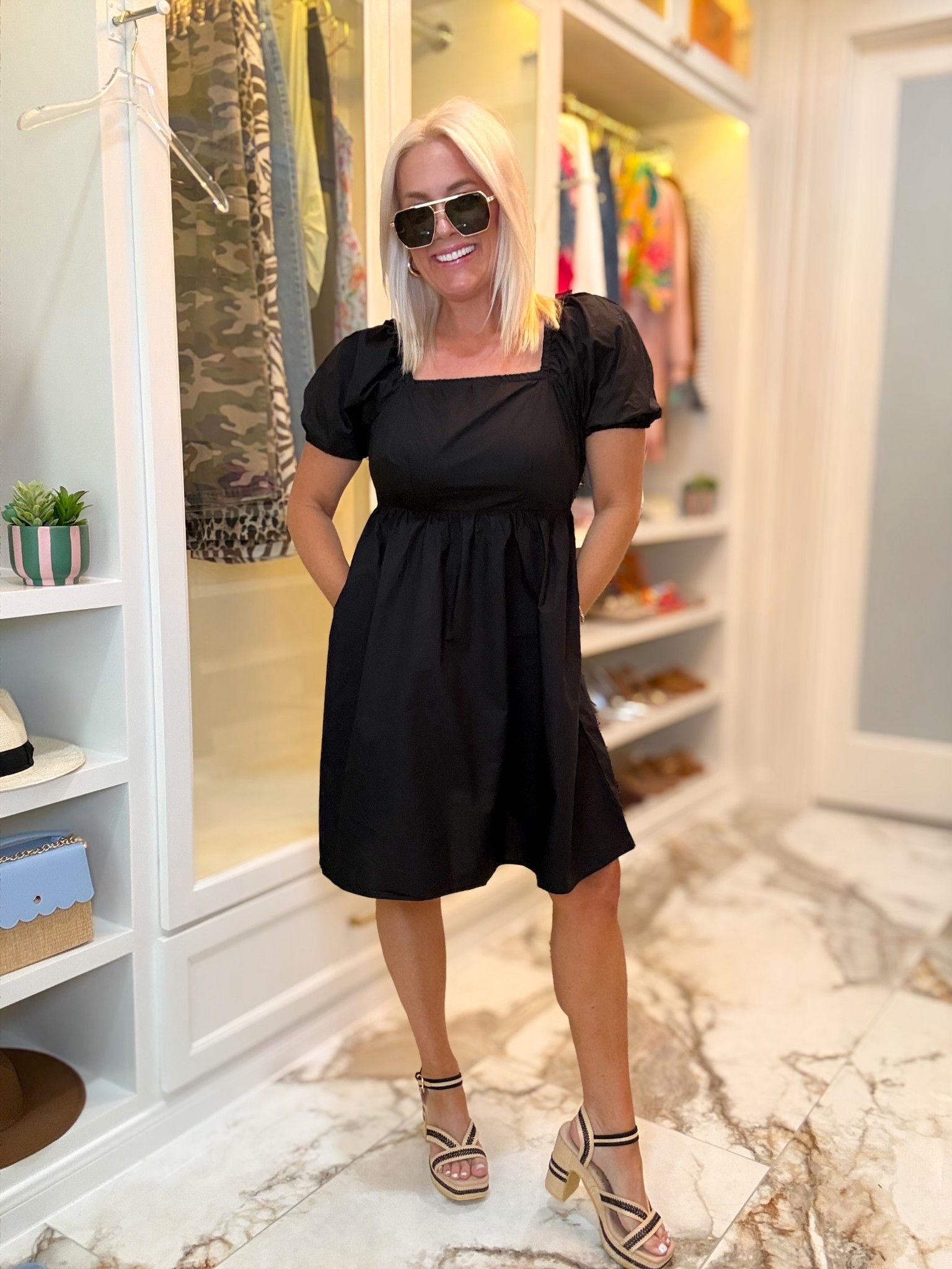 Love this little black dress for anything - size small 