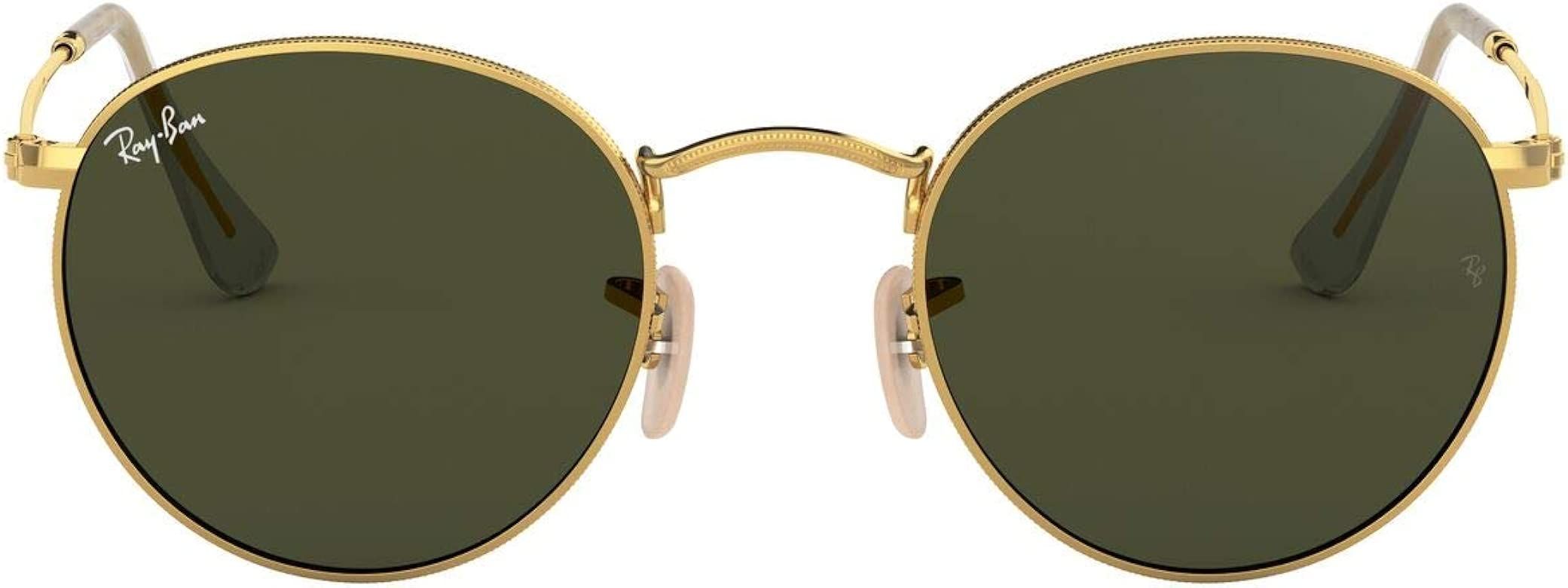 RB3447 Round Metal Sunglasses | Amazon (US)