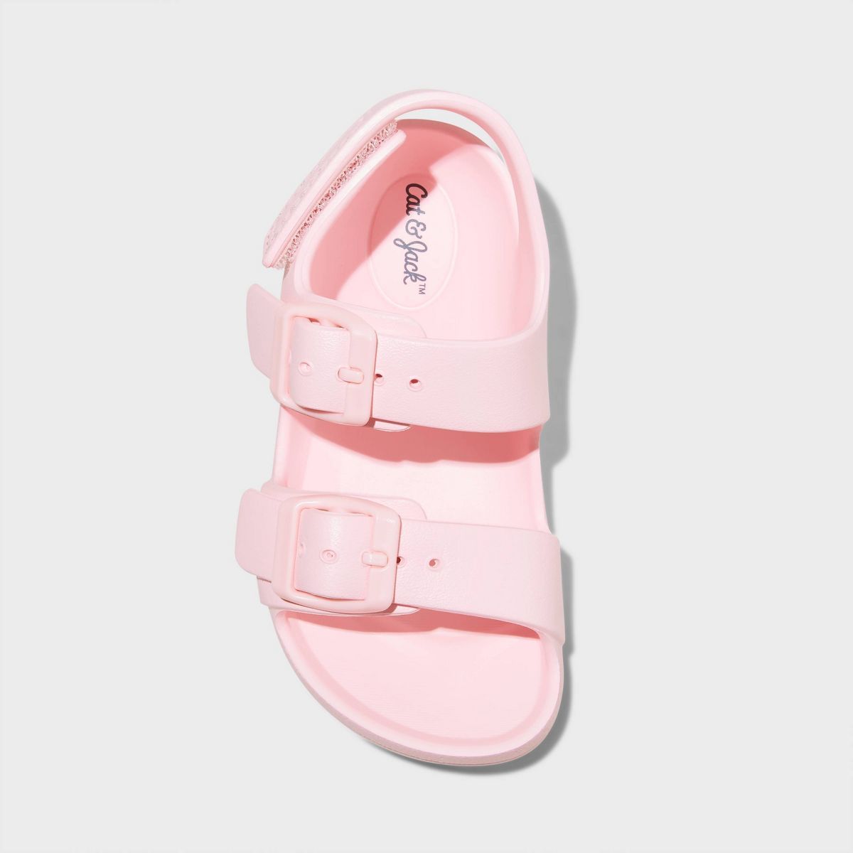 Toddler Ade Footbed Sandals - Cat & Jack™ Pink 11T | Target