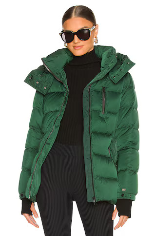 Soia & Kyo Gianna Puffer Jacket in Juniper from Revolve.com | Revolve Clothing (Global)