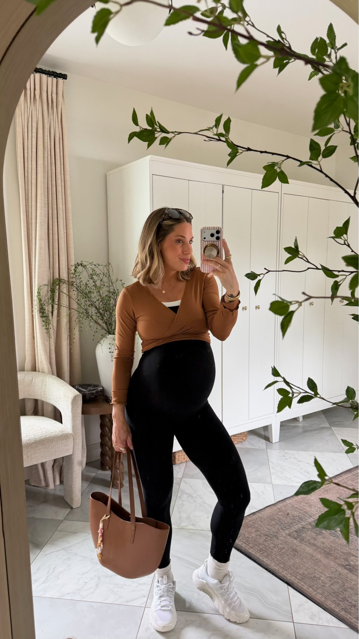 Had to break out the maternity pants for this one but I think this fit came out cute! ☀️

#maternity #amazonfashion #momlife #bumpfriendly #summeroutfit #activemom

#LTKBaby #LTKmomlife #LTKootd