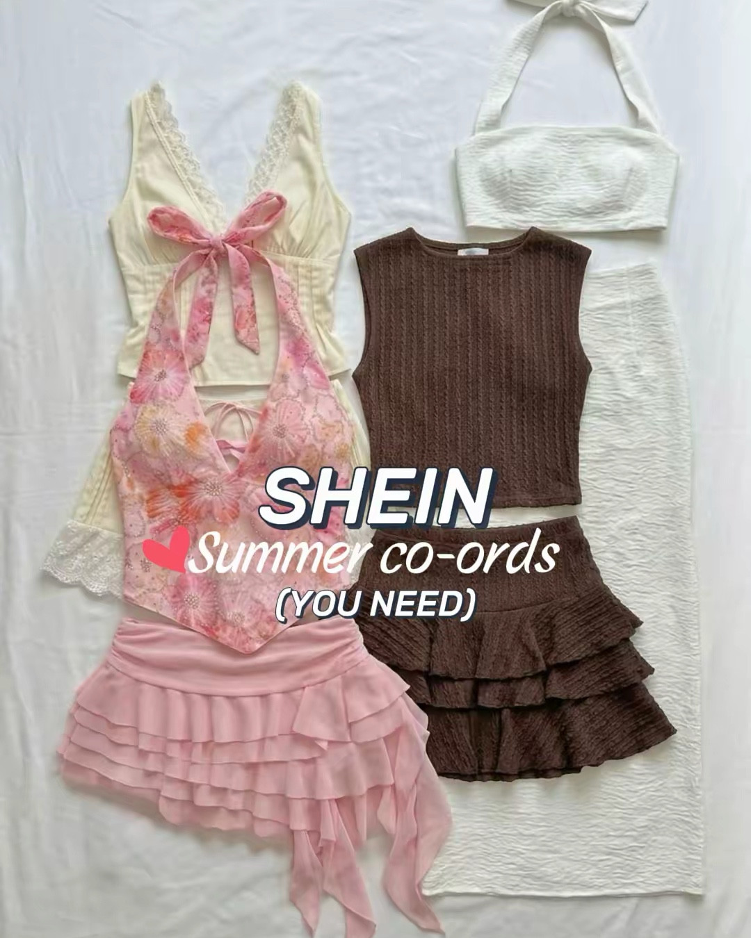 SHEIN summer co-ords🤍✨