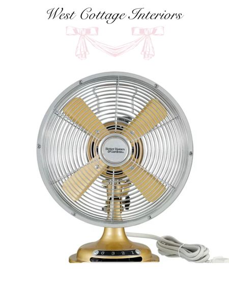 Such a pretty gold Better Homes & Gardens fan!


Better Homes & Gardens Retro Table Fan, Gold, 8-Inches

#LTKFind #LTKstyletip #LTKhome