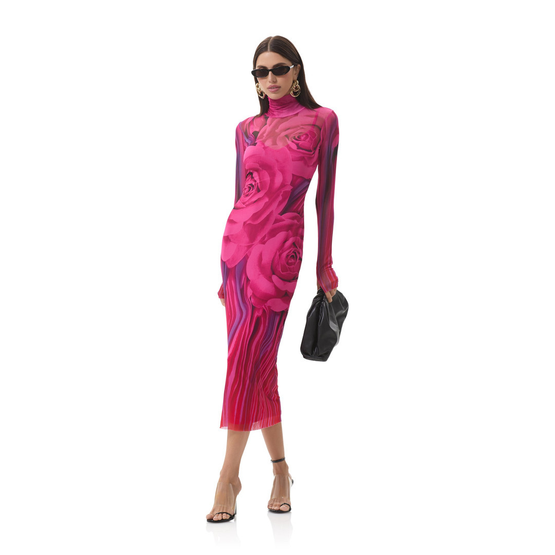 Shailene Dress - Fuchsia Rose | ShopAFRM
