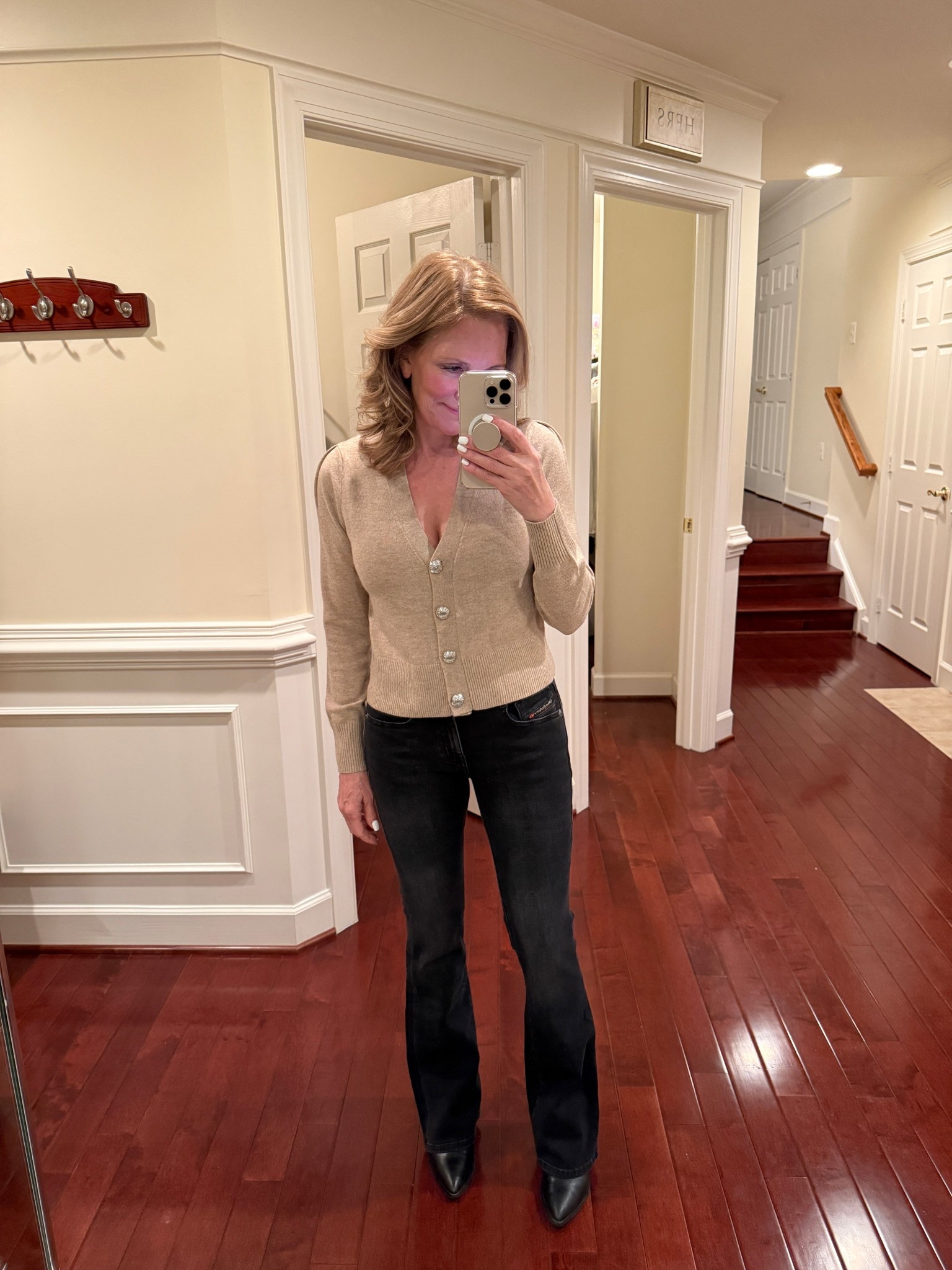 Cozy cashmere at a great price paired with a new pair of hot black denim jeans

#LTKPetite #LTKOver40 #LTKSaleAlert
