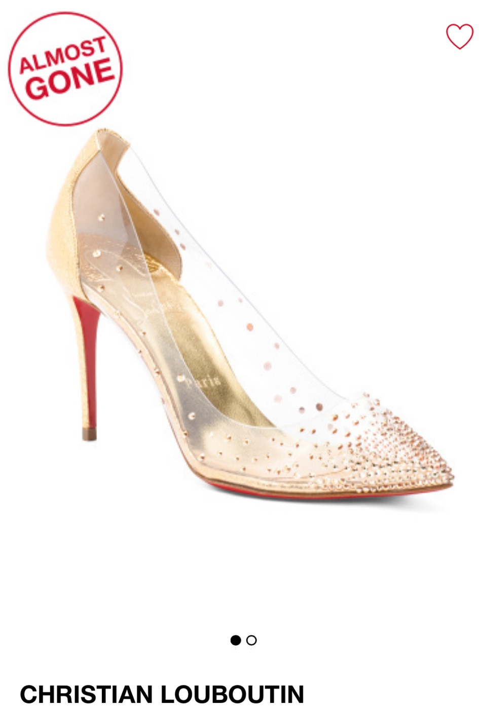 $250 off red bottoms! Almost sold out so don’t wait too long! Tell the hubs/bf you want these for Christmas!!! 

#LTKGiftGuide #LTKHolidaySale