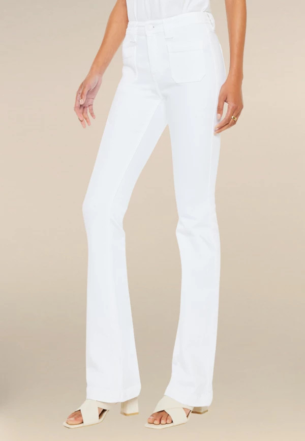 KanCan™ White Patch Pocket High Rise Bootcut Jeans | Maurices