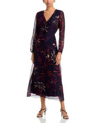 Printed V Neck Dress | Bloomingdale's (US)