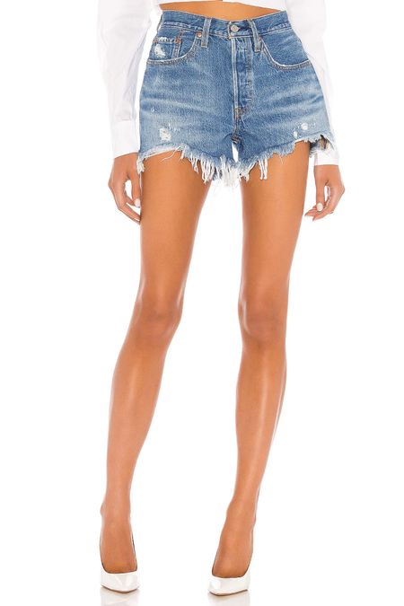 Spring and summer fashion trend - revival of the denim cutoff shorts! A must have fashion item for the warm weather 

#denim #jeans #shorts #springstyle #summerstyle 

#LTKtravel #LTKstyletip #LTKSeasonal