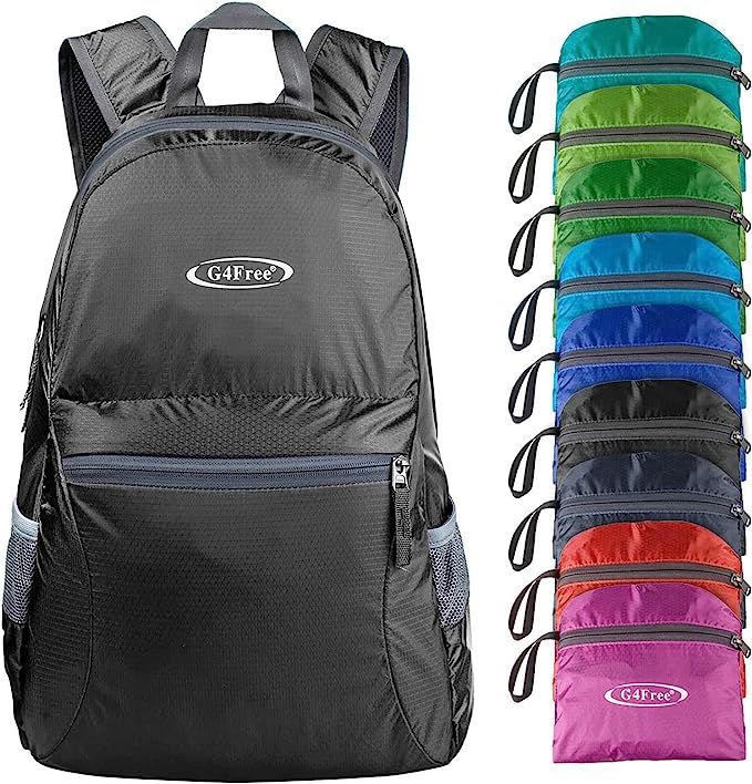 G4Free 20L Lightweight Packable Backpack Travel Hiking Daypack Foldable | Amazon (US)