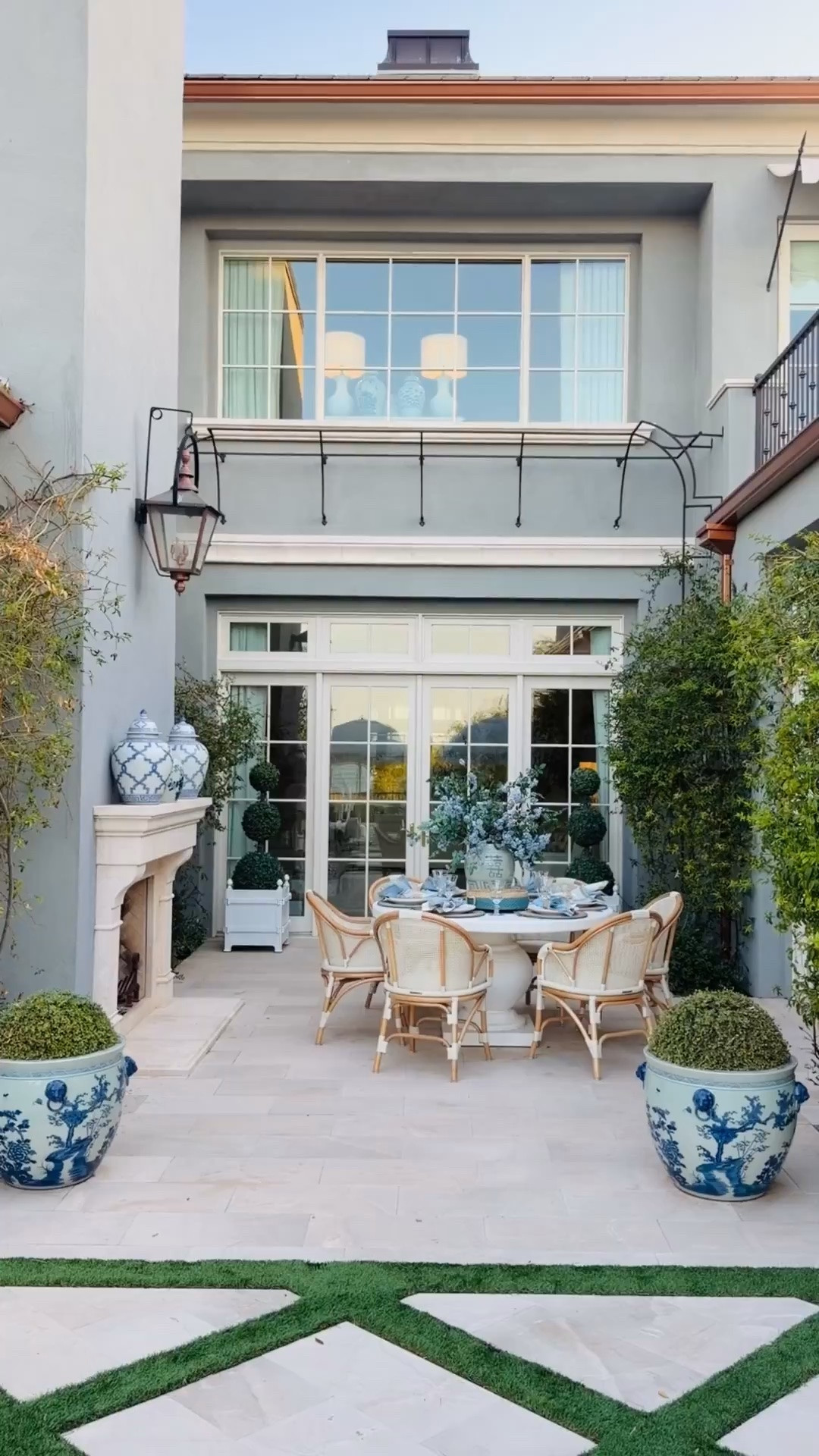 A little backyard refresh with these new bistro chairs, white beaded dishes, rattan serving pieces and striped throw pillows! These pieces will keep you enjoying the outdoors all year long!

#LTKdayinmylife #LTKHome