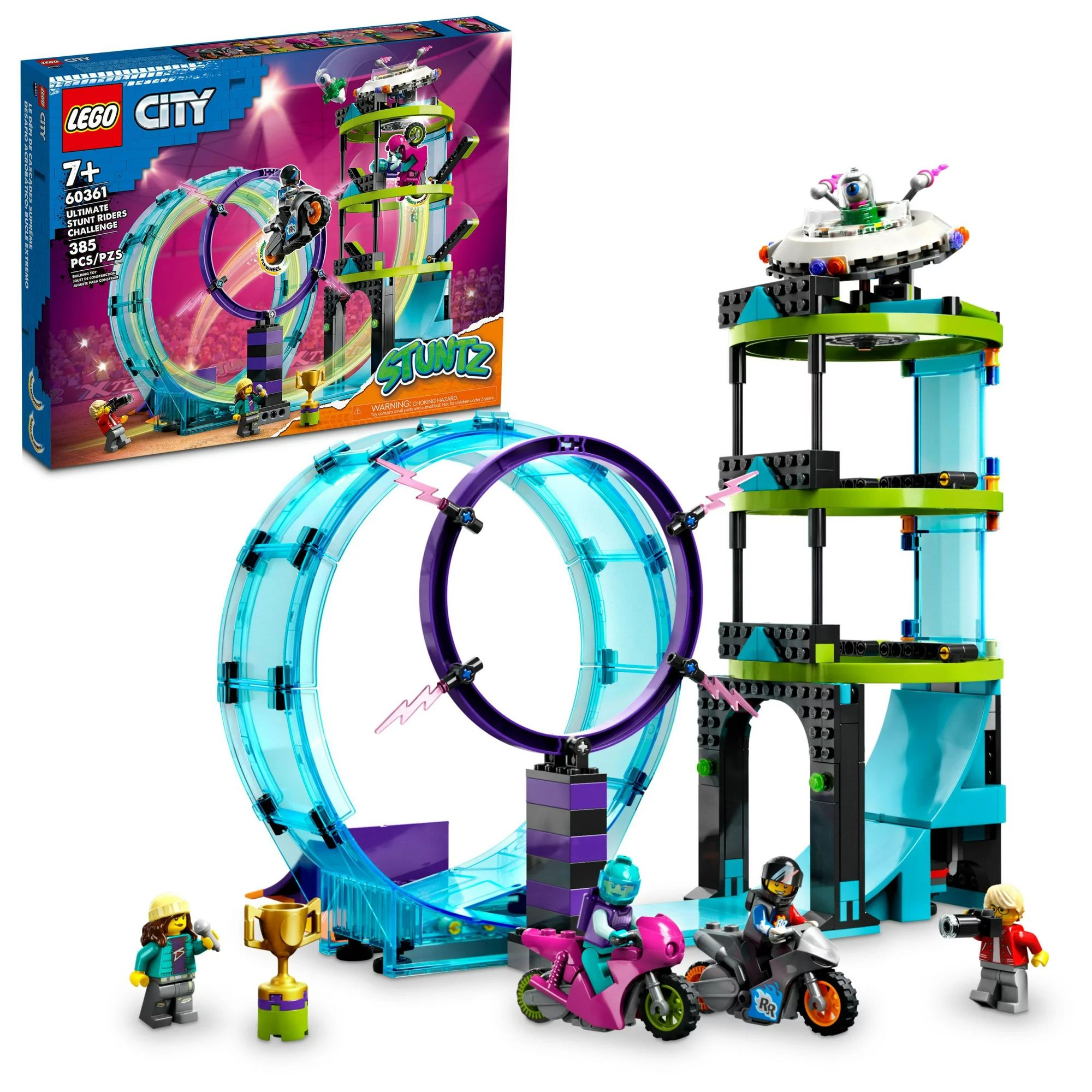 LEGO City Stuntz Ultimate Stunt Riders Challenge 60361, 3in1 Stunts for 1 or 2 Player Build and P... | Walmart (US)
