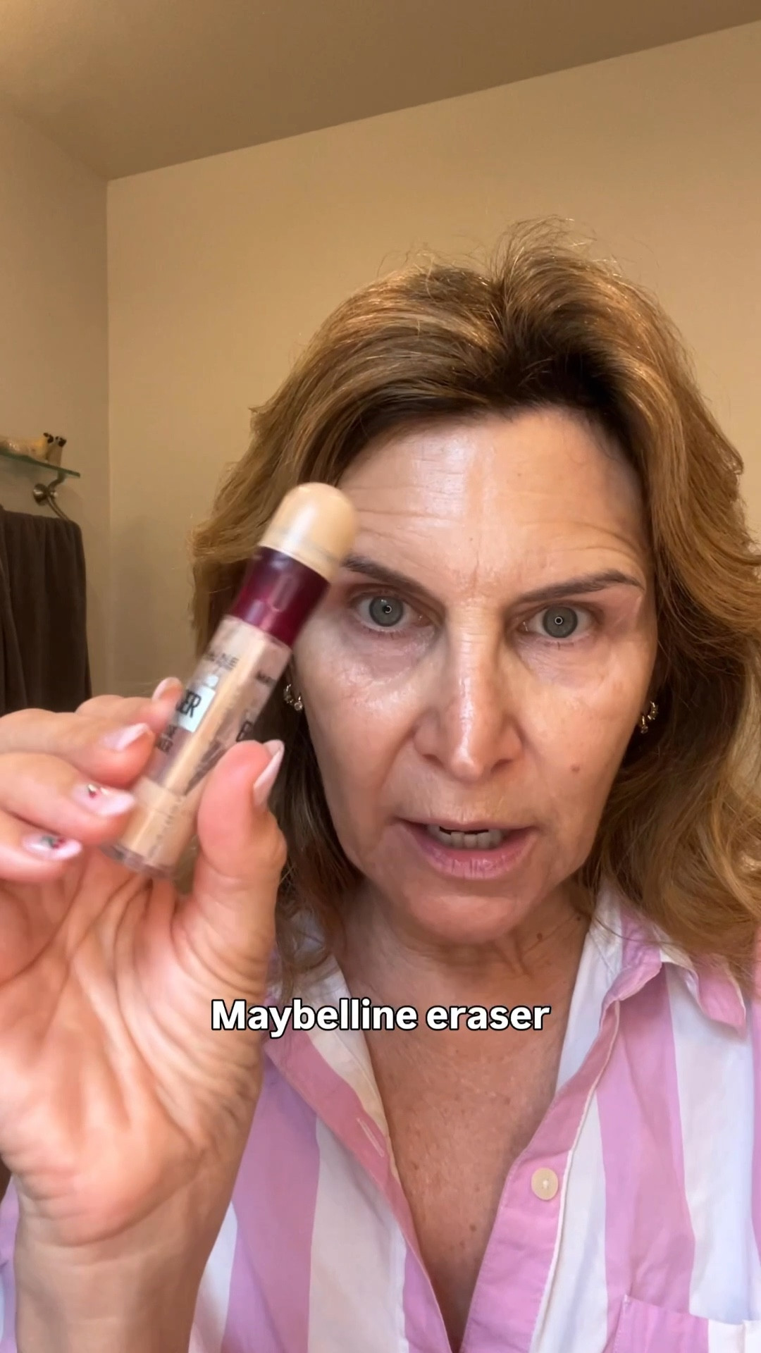 Makeup no makeup look. 
Blush: Ruby
Glotion: 902
Concealer: 120 

#LTKgrwm #LTKOver40 #LTKBeauty