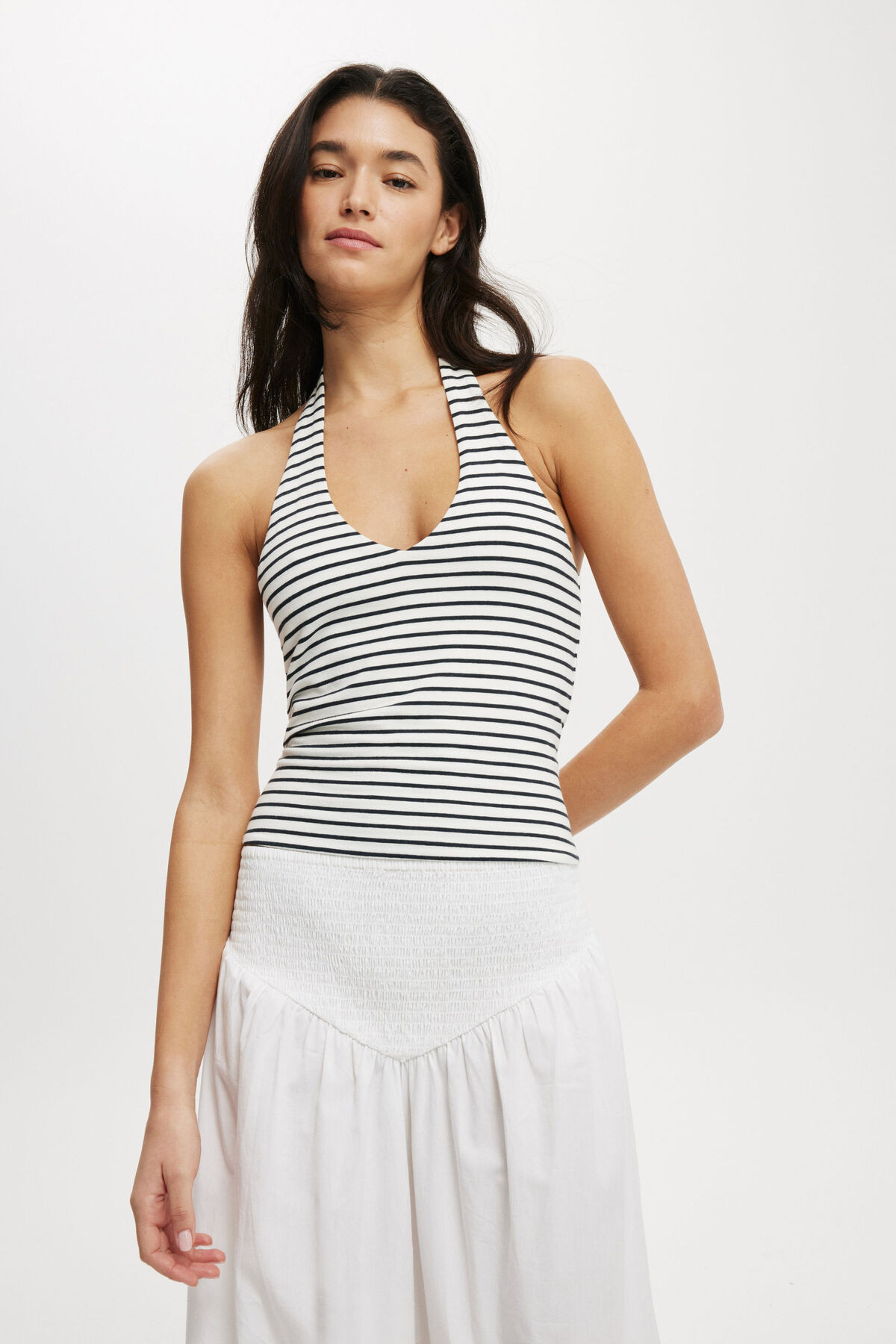 All Day V Neck Halter | Cotton On (ANZ)