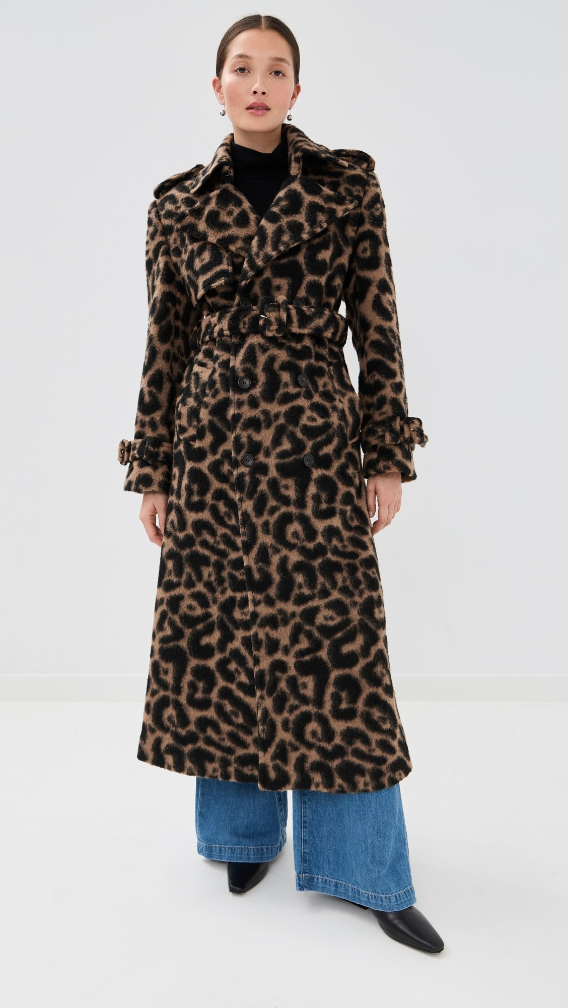 Rumi Belted Long Coat | Shopbop