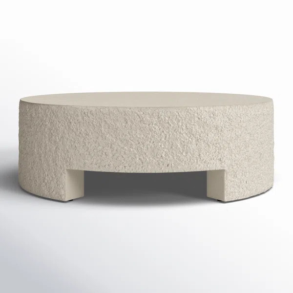 Hobart Stone/Concrete Coffee Table | Wayfair North America