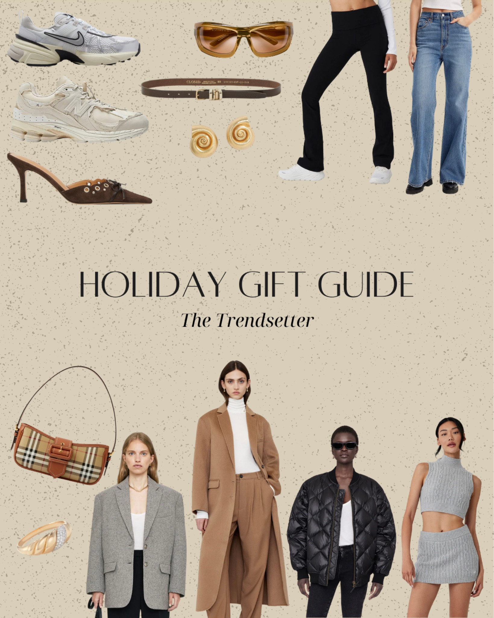 Holiday gift guide: The trendsetter 

#LTKHoliday #LTKGiftGuide #LTKSeasonal