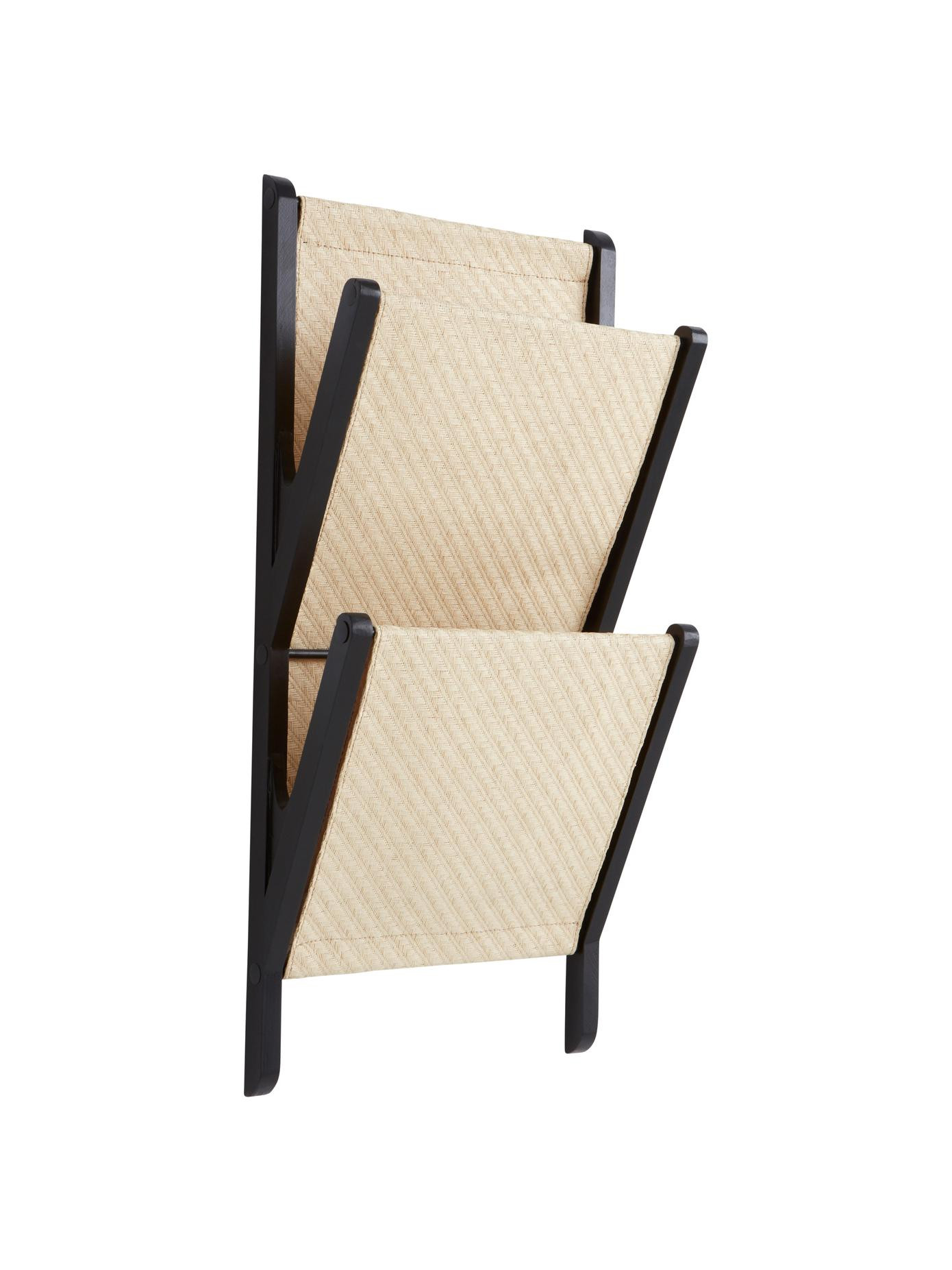 Wandmagazijnhouder Morgan van bamboe/rotan | Westwing EU