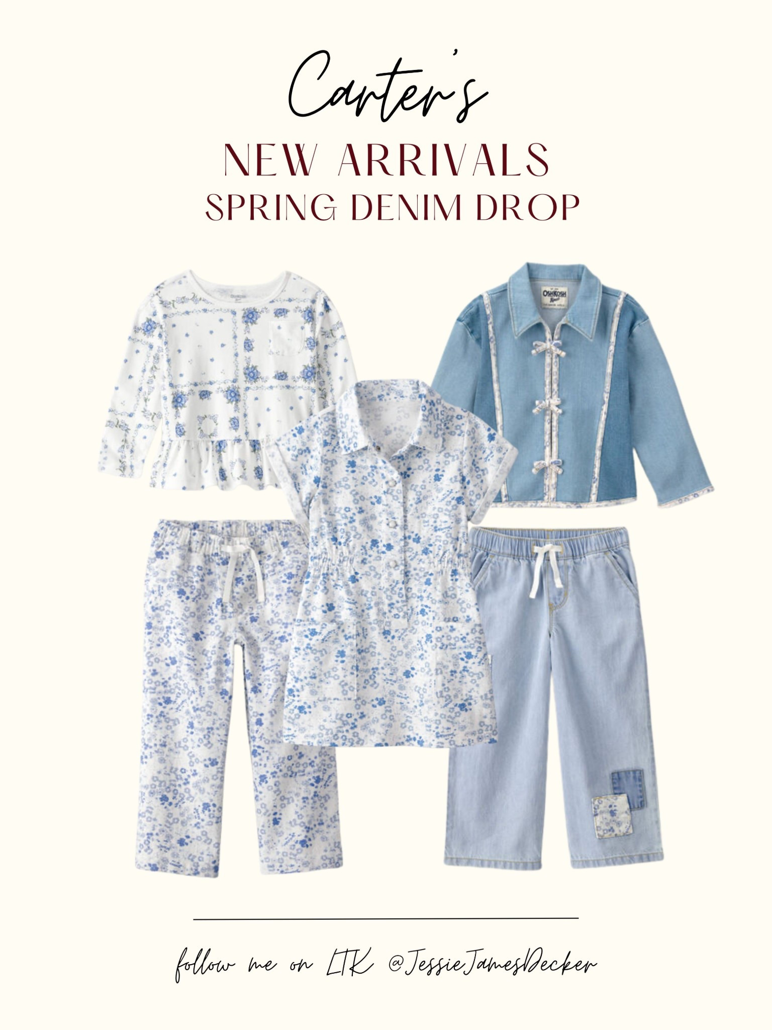 New & Trending: The Denim Drop Spring Edit! 

#LTKSeasonal #LTKKids #LTKootd