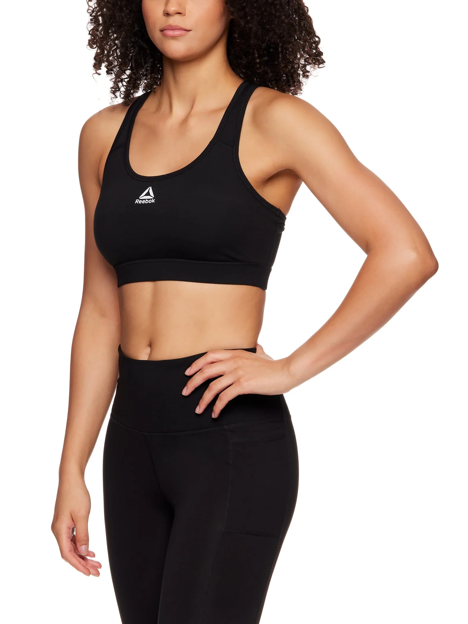 Reebok Women's Stronger Sports Bra with Mesh Panel and Removable Cups | Walmart (US)