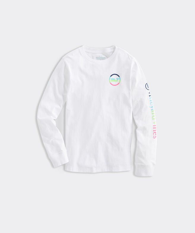 Boys Neon Whale Dot Long-Sleeve Tee | vineyard vines