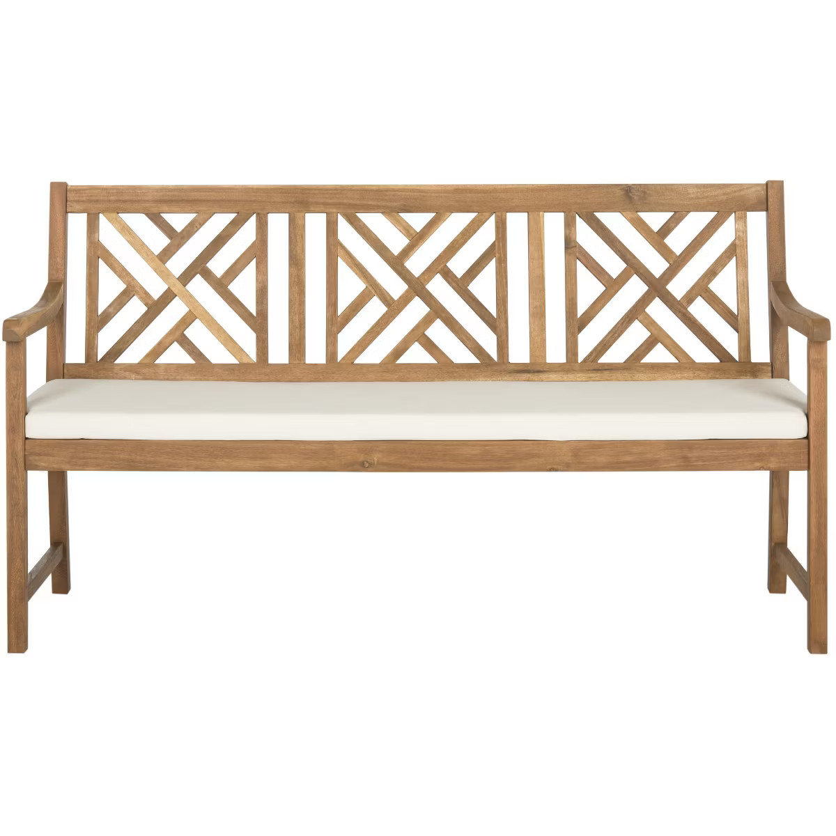 Bradbury 3 Seat Bench - Outdoor - Safavieh | Target