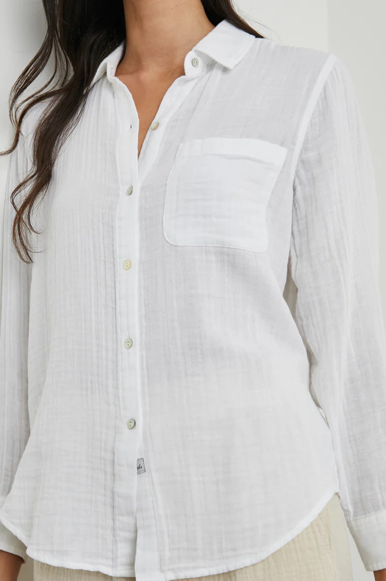 ELLIS SHIRT - WHITE | Rails