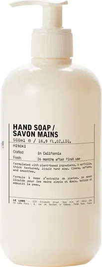 Le Labo Jumbo Hinoki Hand Soap $66 Value | Nordstrom | Nordstrom