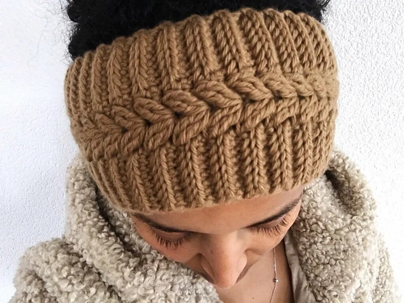 Crochet Headband Pattern: Autumn Snug Headband, Crochet Ear Warmer, Crochet Head Wrap, Toddler, C... | Etsy (US)