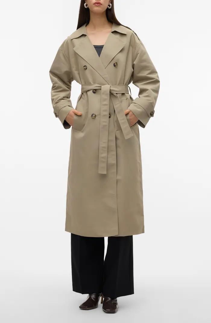 VERO MODA Chloe Trench Coat | Nordstrom | Nordstrom