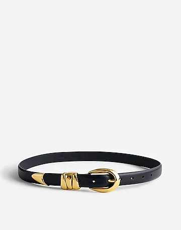 Triple Metal Keeper Belt | Madewell | Madewell